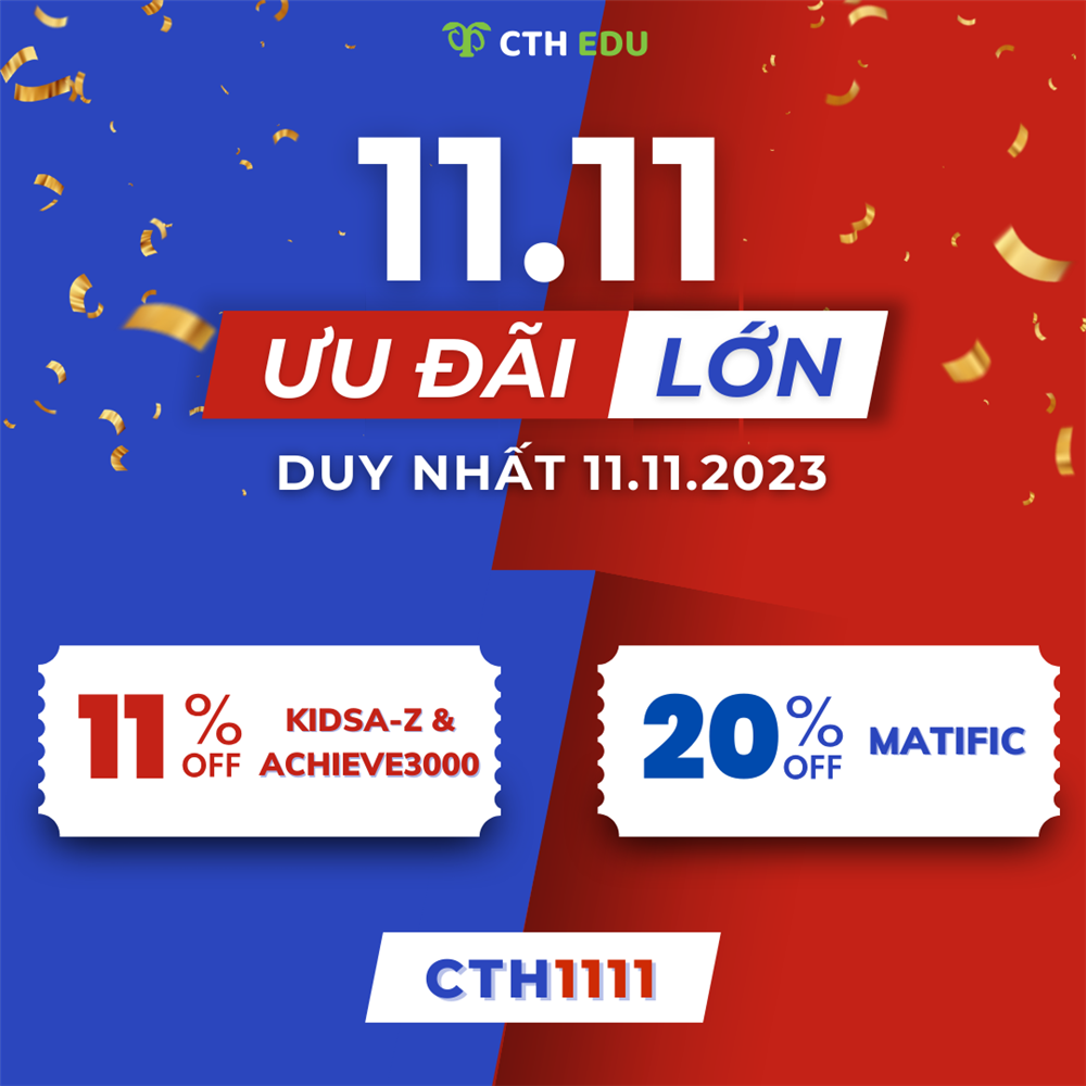 Mã CTH1111 giảm giá 11.11